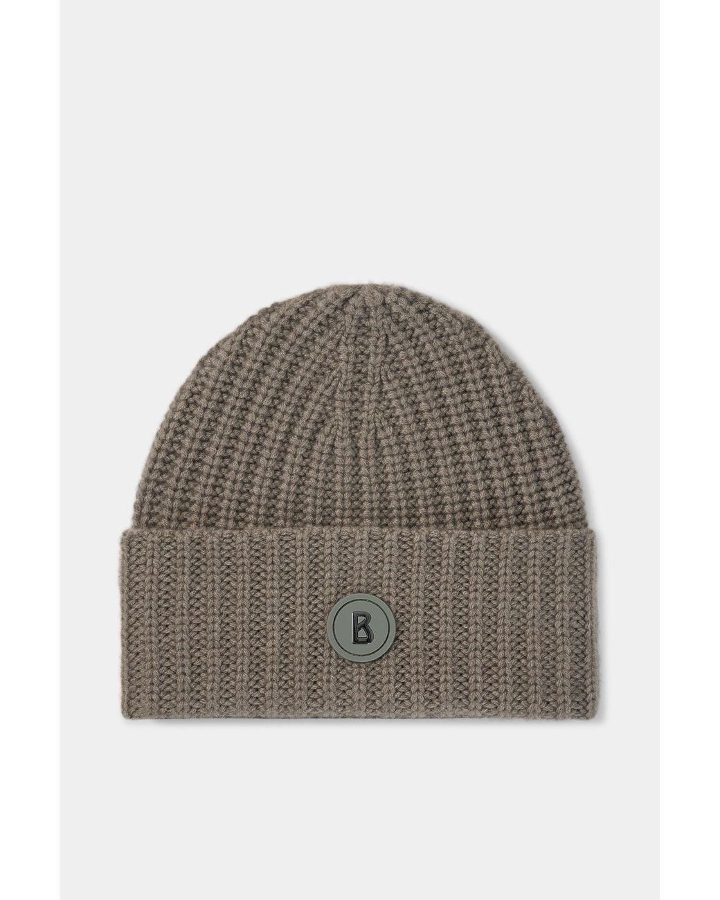 Bogner Brown Kilian Knitted Cashmere Hat
