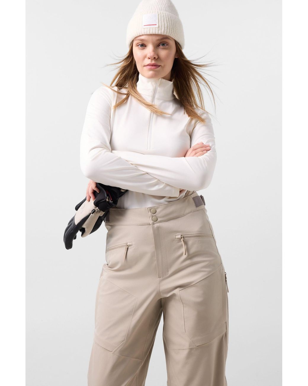 Bogner Fire + Ice Gray Taina Ski Trousers For