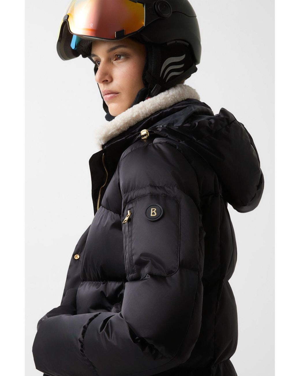 Bogner Black Hella Down Ski Jacket