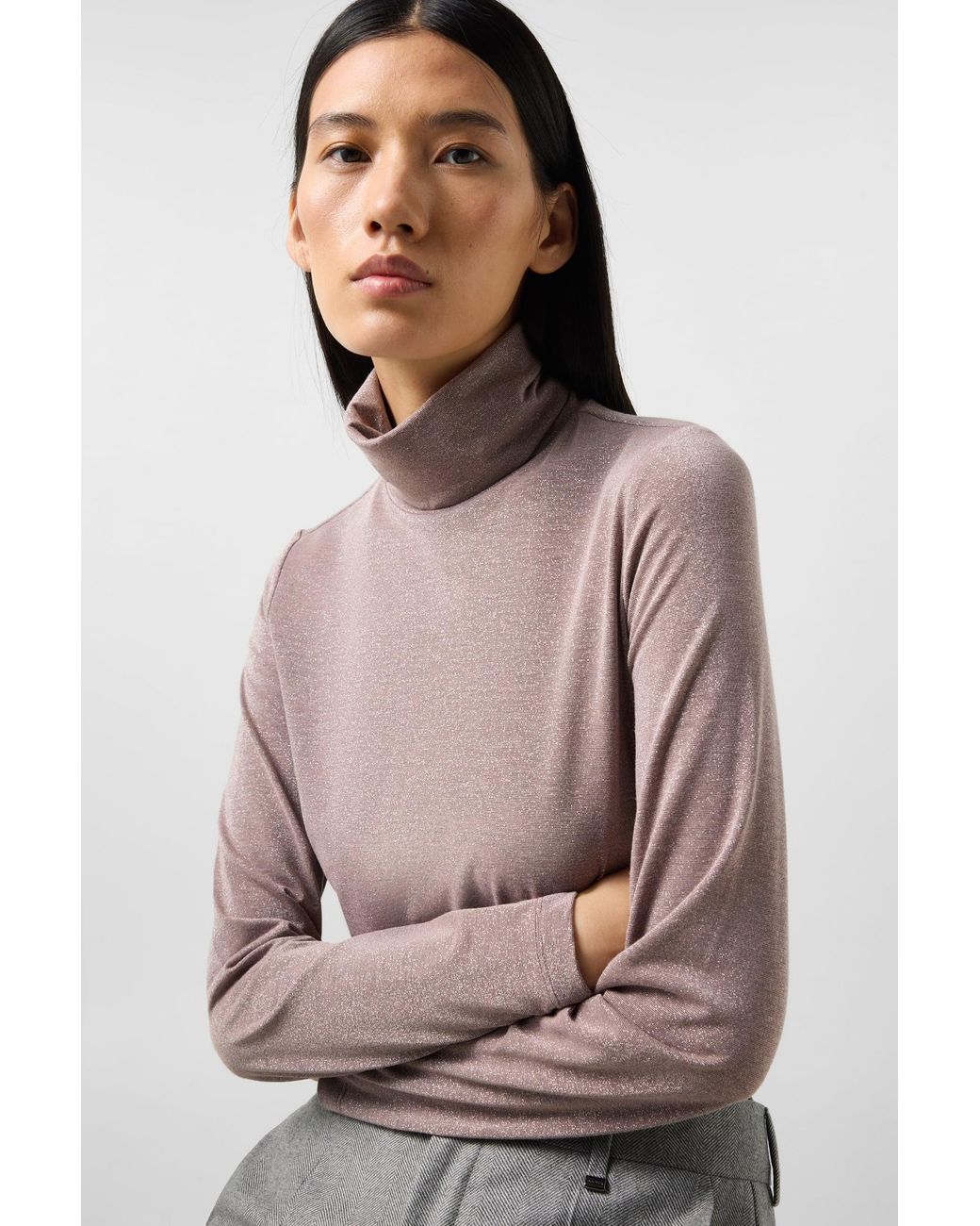 Bogner Brown Silva Long-Sleeved Top For