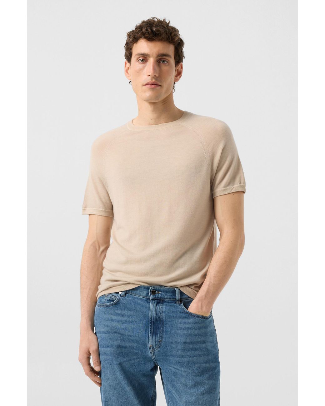 Bogner Natural Osaka Merino T-Shirt For for men