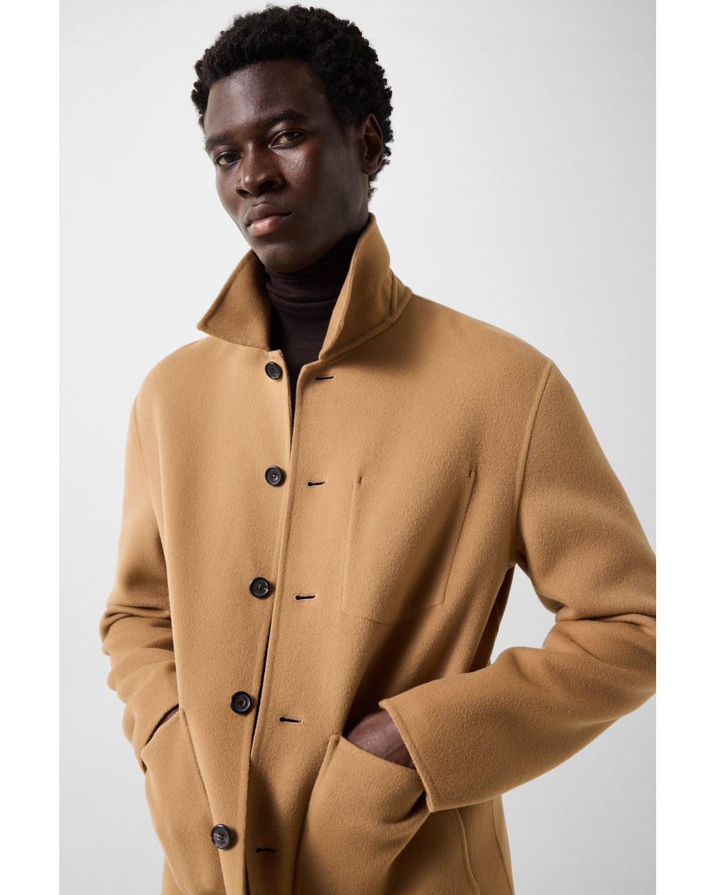 Bogner Natural Mirco Double-faced Wool Shirt Jacket for men