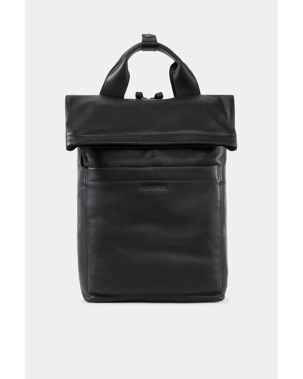Bogner Black Calgary Leon Rucksack for men