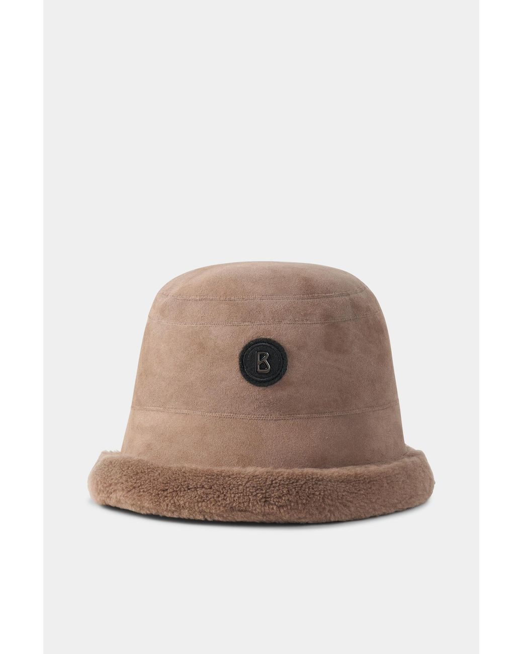 Bogner Brown Arno Lambskin Hat for men