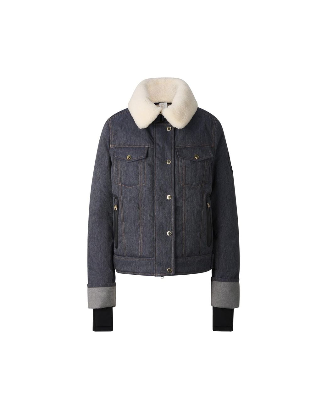 Bogner Blue Dena Denim Ski Jacket