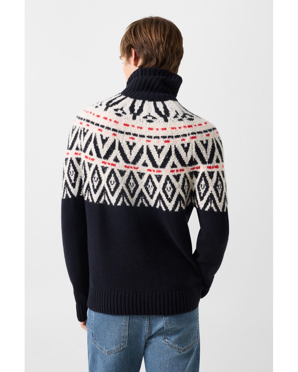 Bogner Black Roxter Cashmere Sweater for men