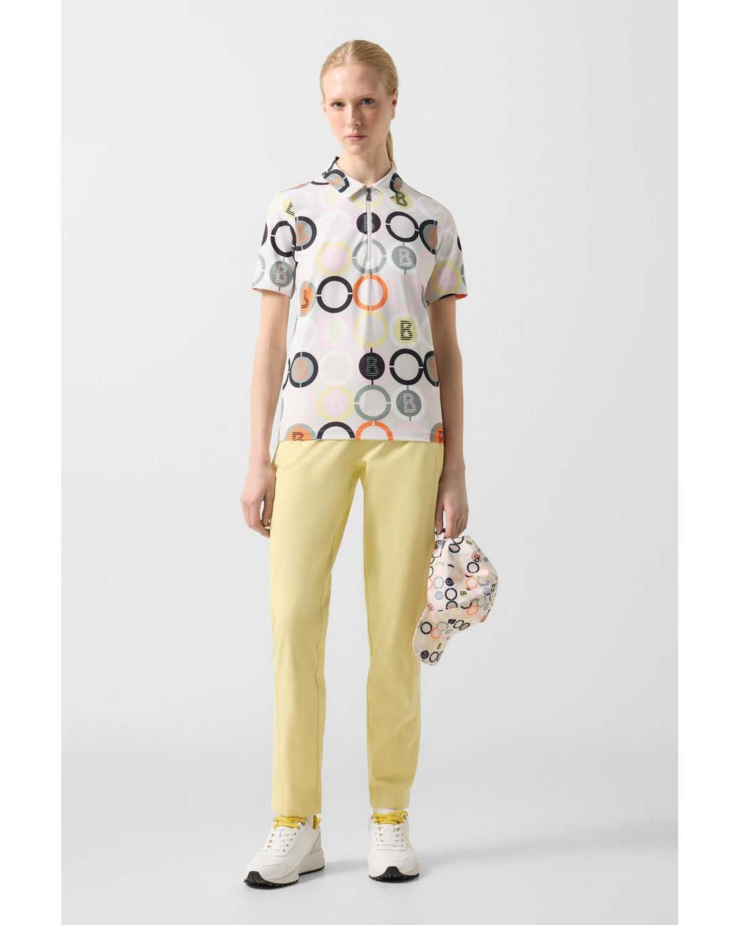 Bogner Multicolor Taya Functional Short-sleeved Top