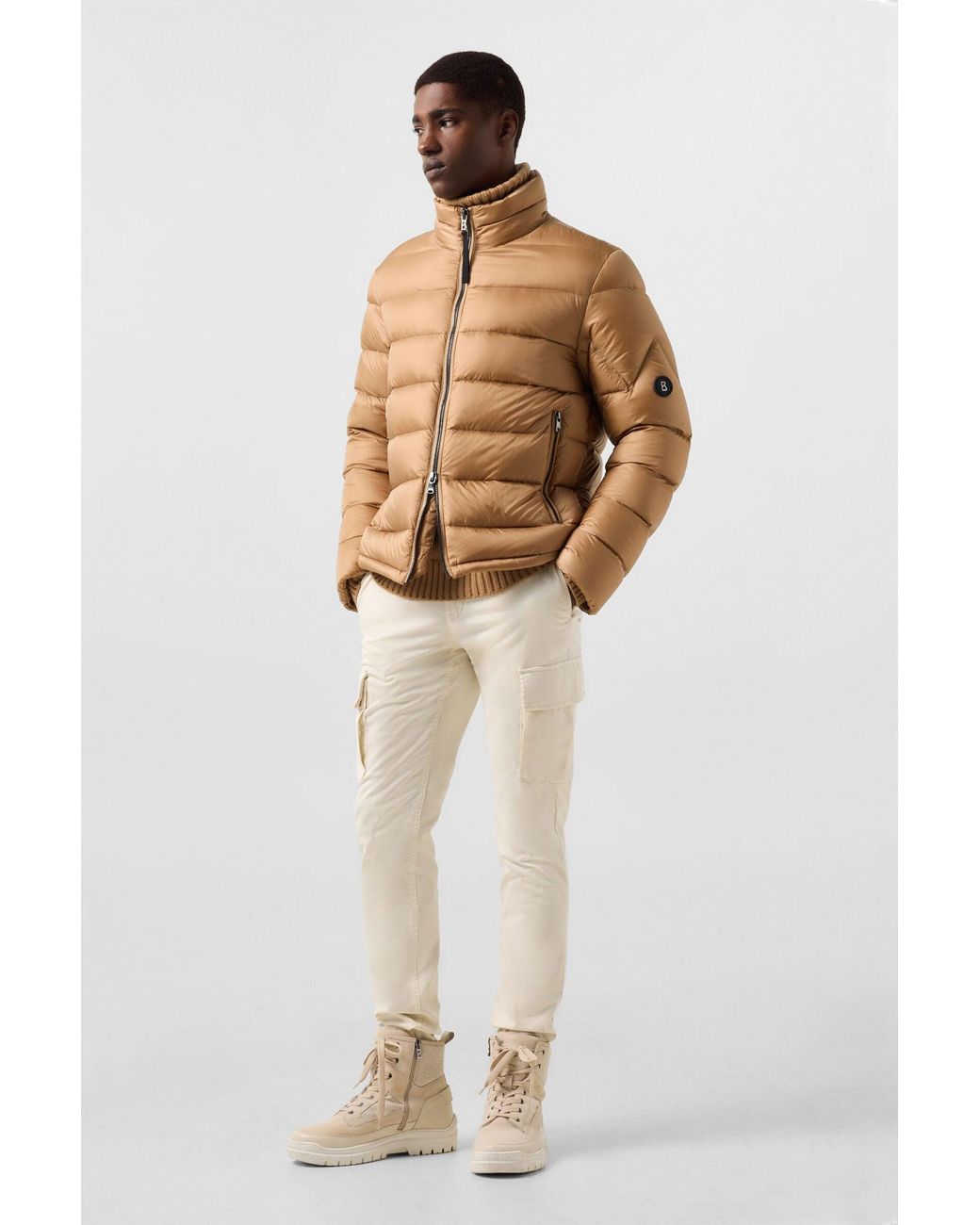 Bogner Brown Hugh Down Jacket For for men