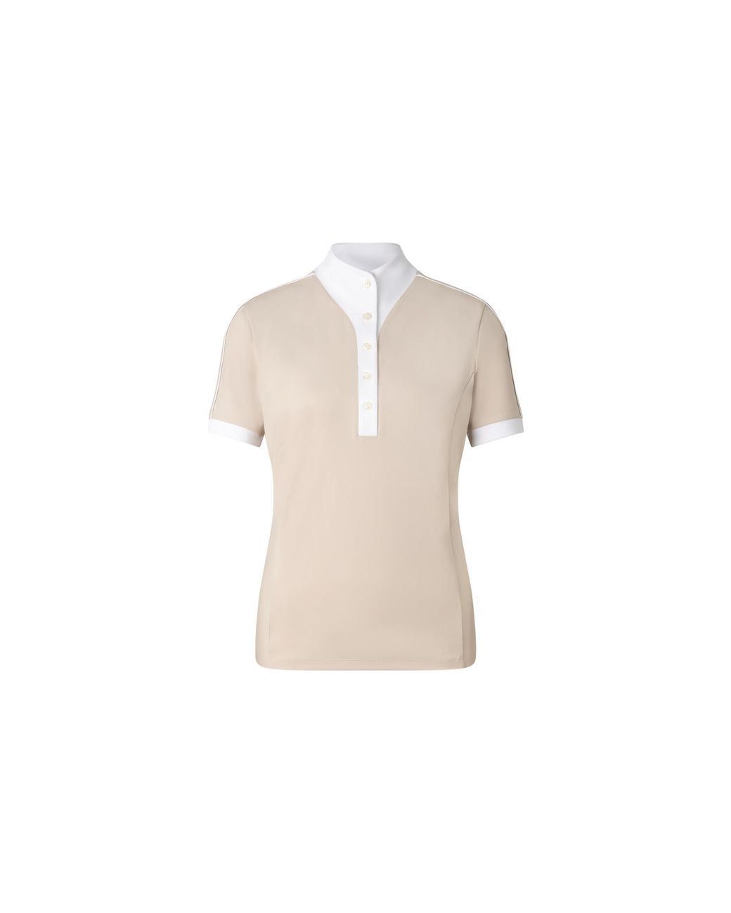 Bogner Natural Katrina Functional Short-Sleeved Top For