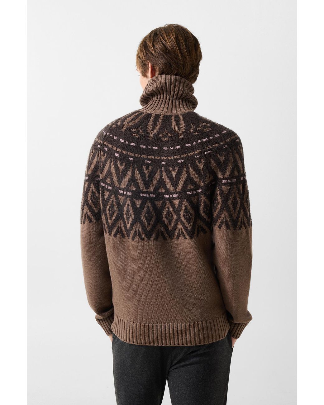 Bogner Brown Roxter Cashmere Sweater for men