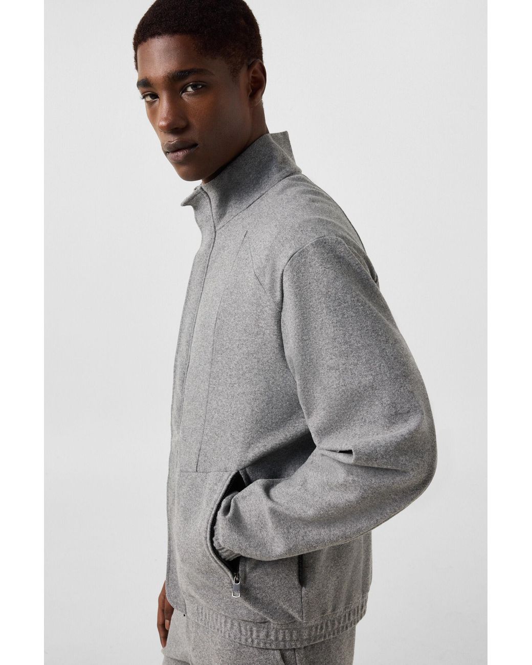 Bogner Gray Bradley Flannel Jacket For for men