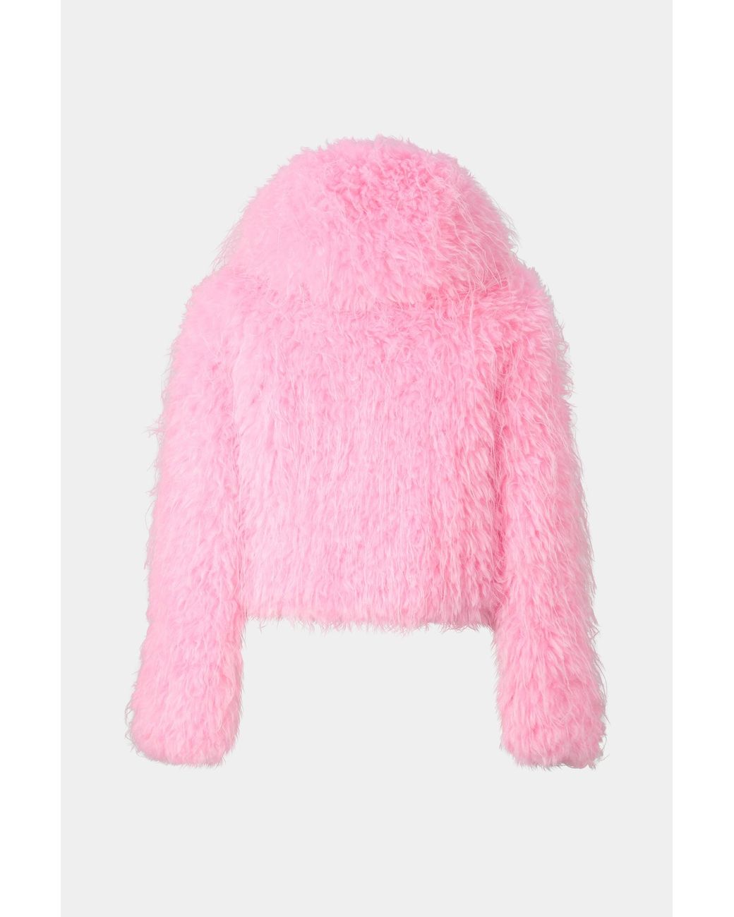 Bogner Pink Kela Faux Fur Ski Jacket