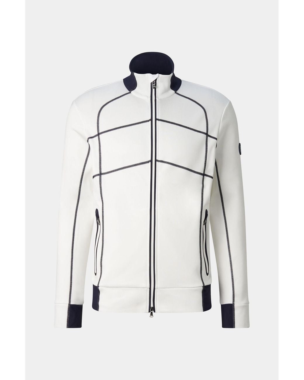 Bogner White Hayo Mid-layer Jacket for men