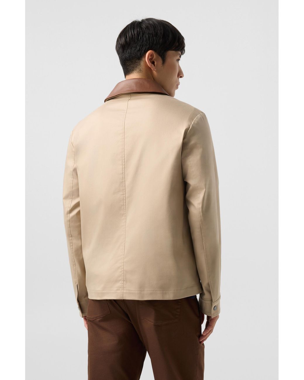 Bogner Natural Twill Jacket Mirco for men