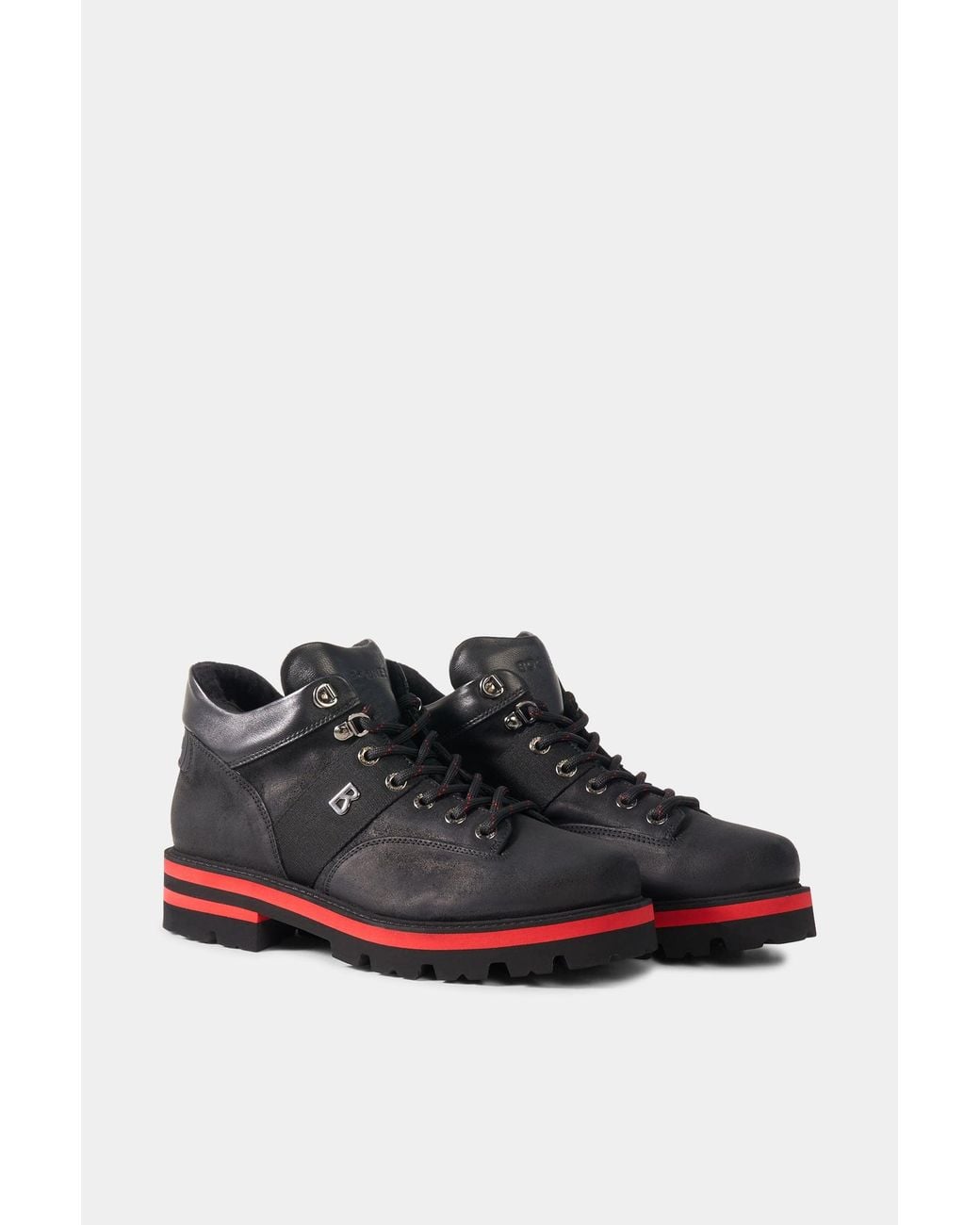 Bogner Black Lace-up Boots Courchevel for men