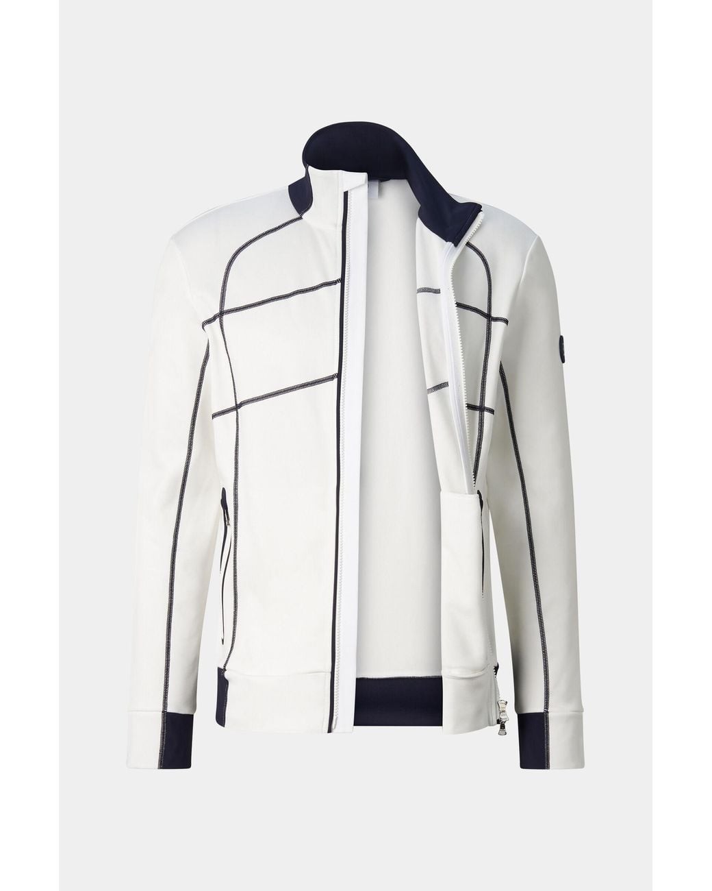 Bogner White Hayo Mid-layer Jacket for men