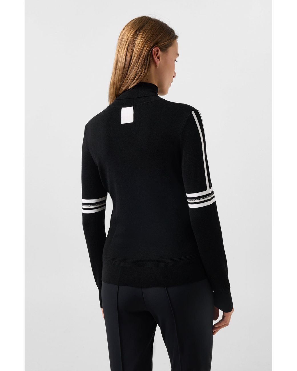 Bogner Black Louise Virgin Wool Jumper For