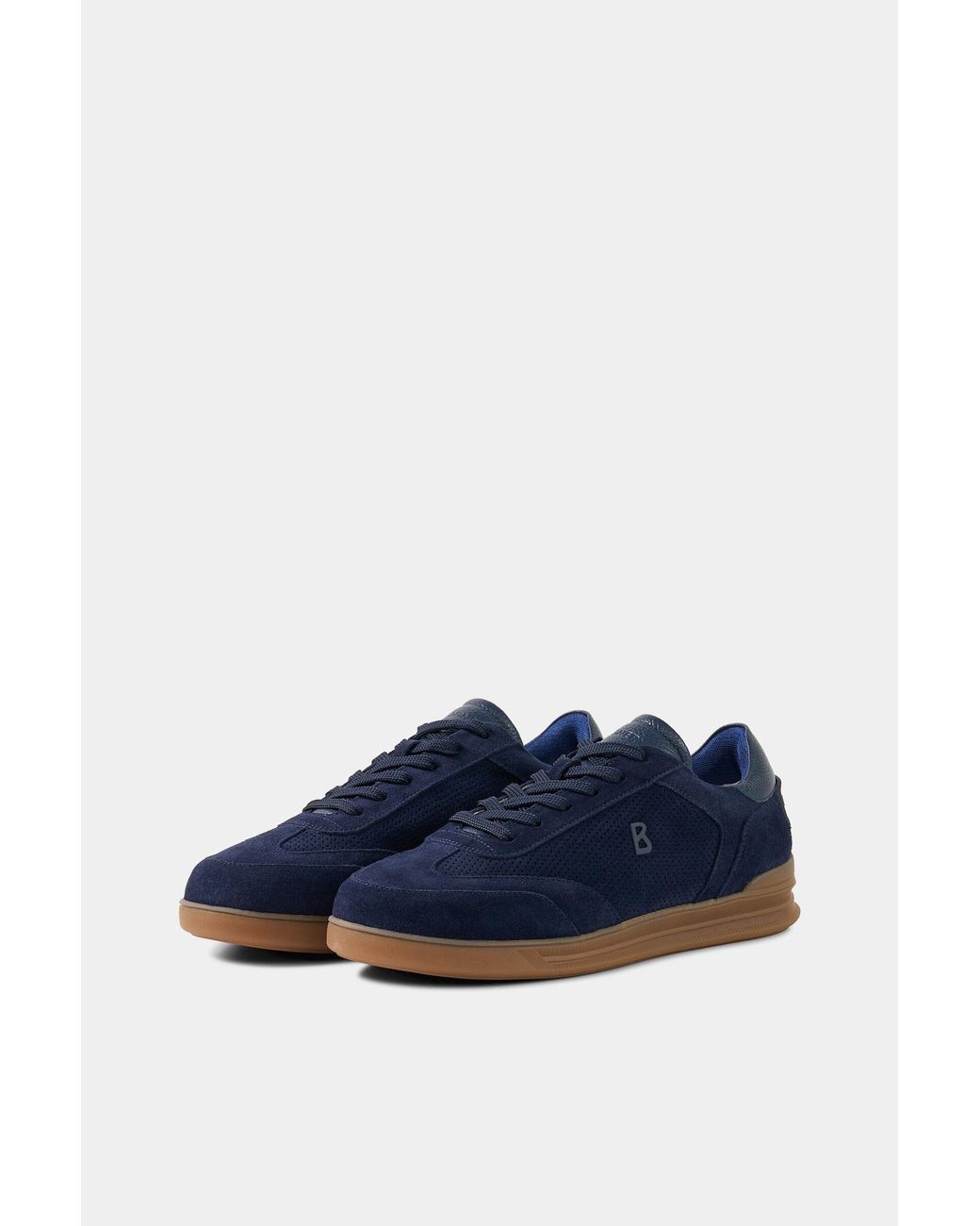 Bogner Blue Parma Trainers for men