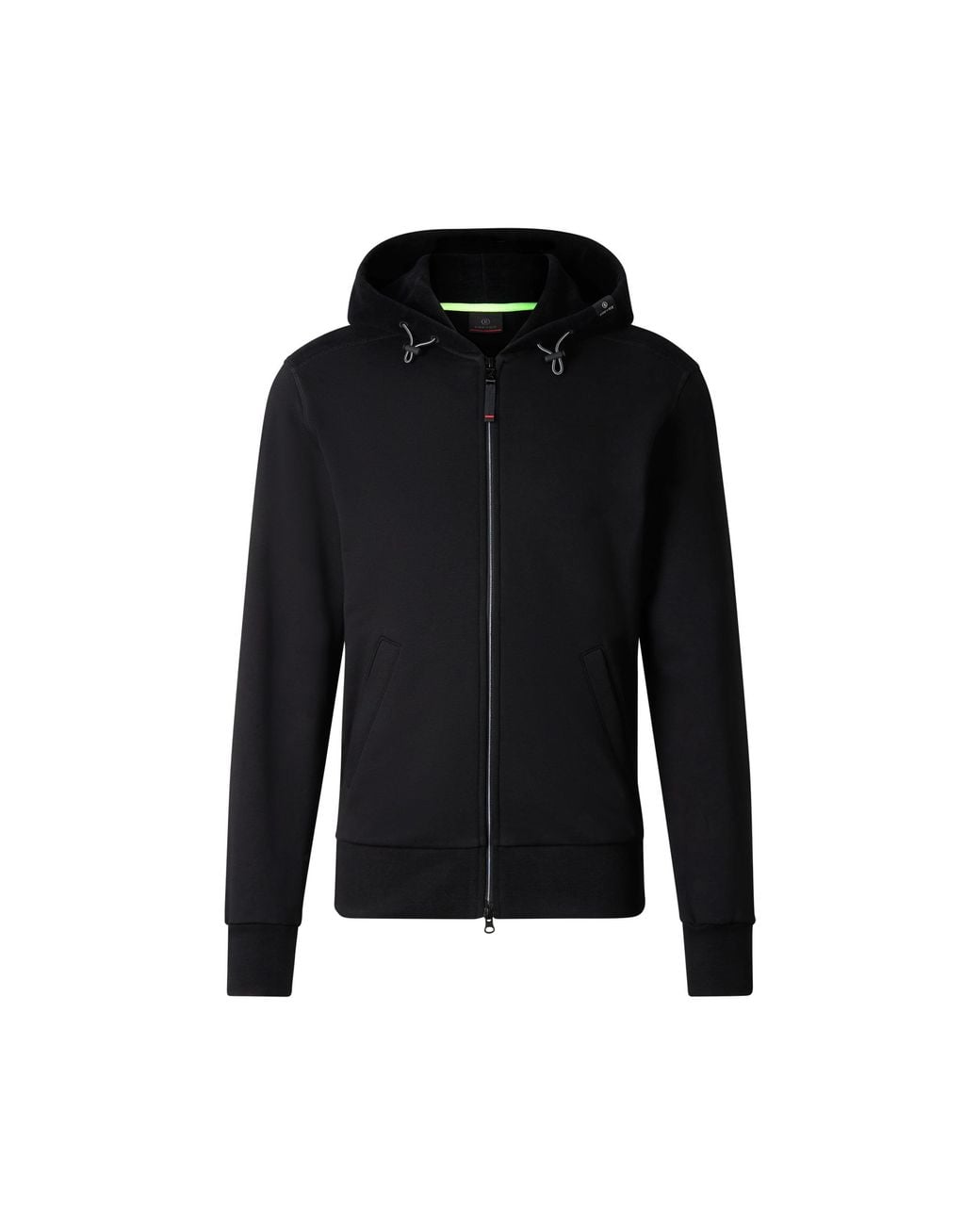 Bogner Fire + Ice Black Kano Cotton Jersey Jacket for men