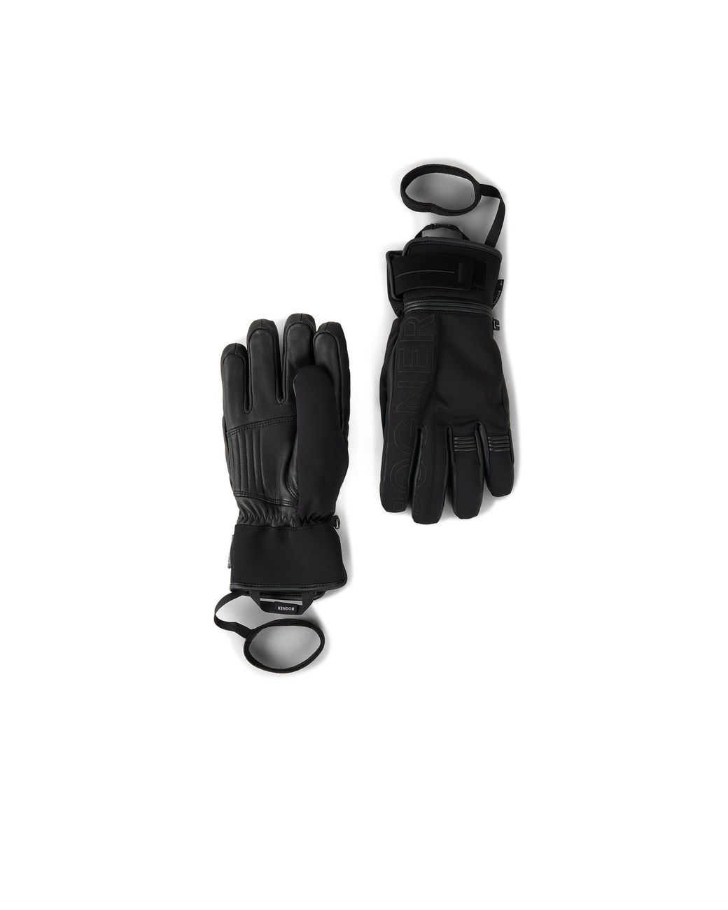 Bogner Black Gloves Ben for men