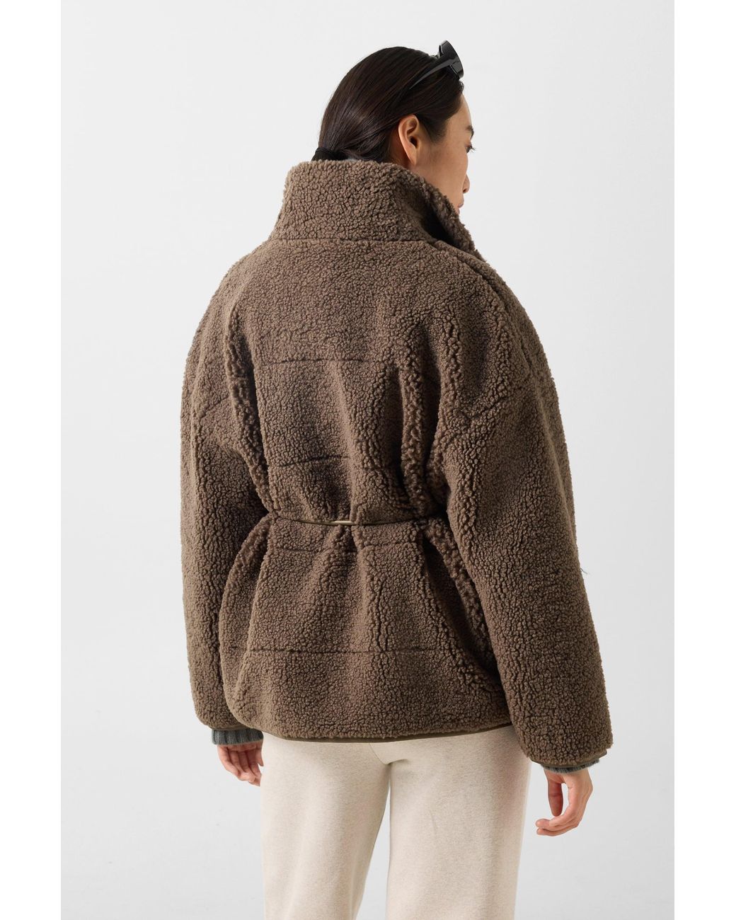 Bogner Brown Kimberly Teddy Jacket