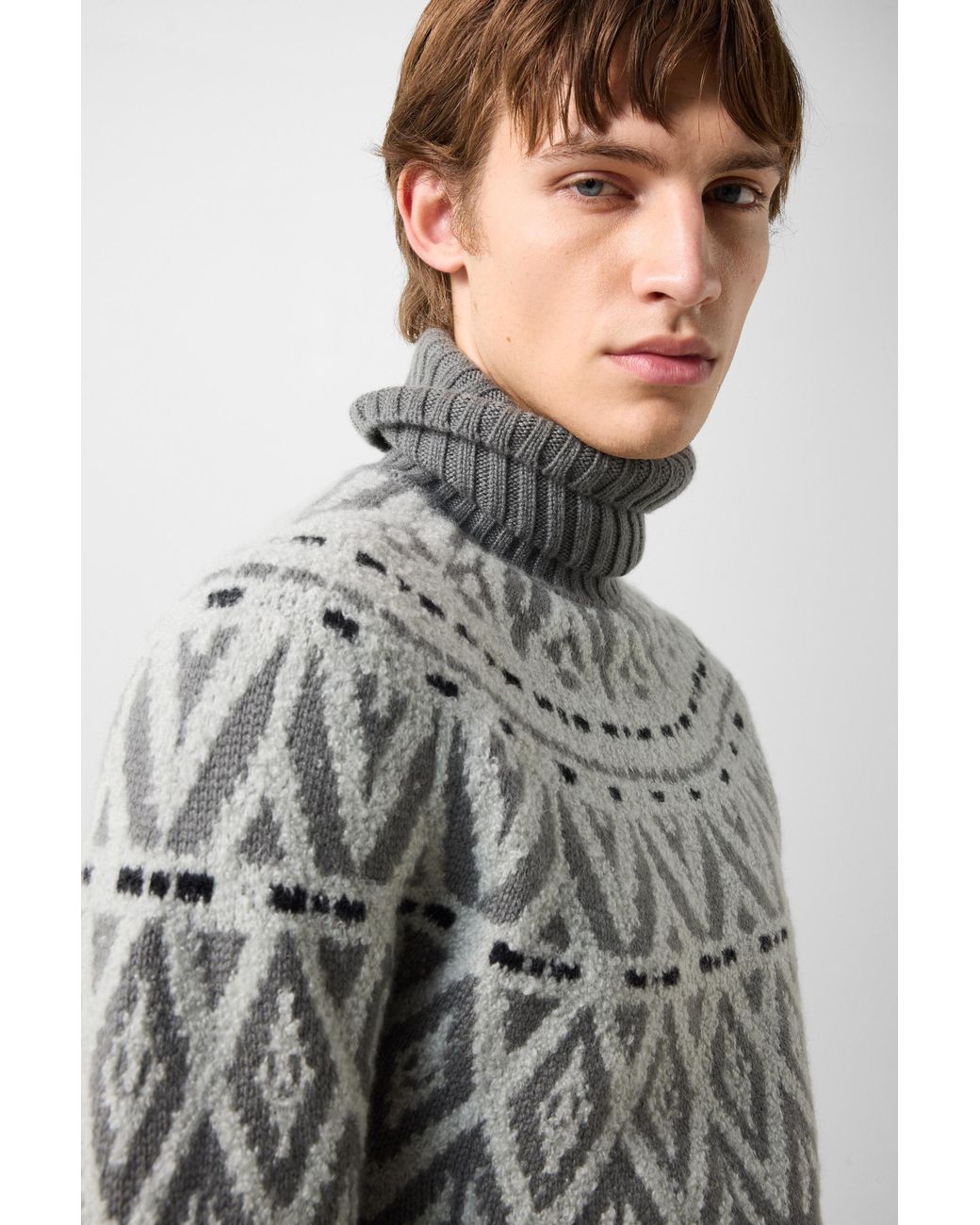 Bogner Gray Roxter Cashmere Jumper for men