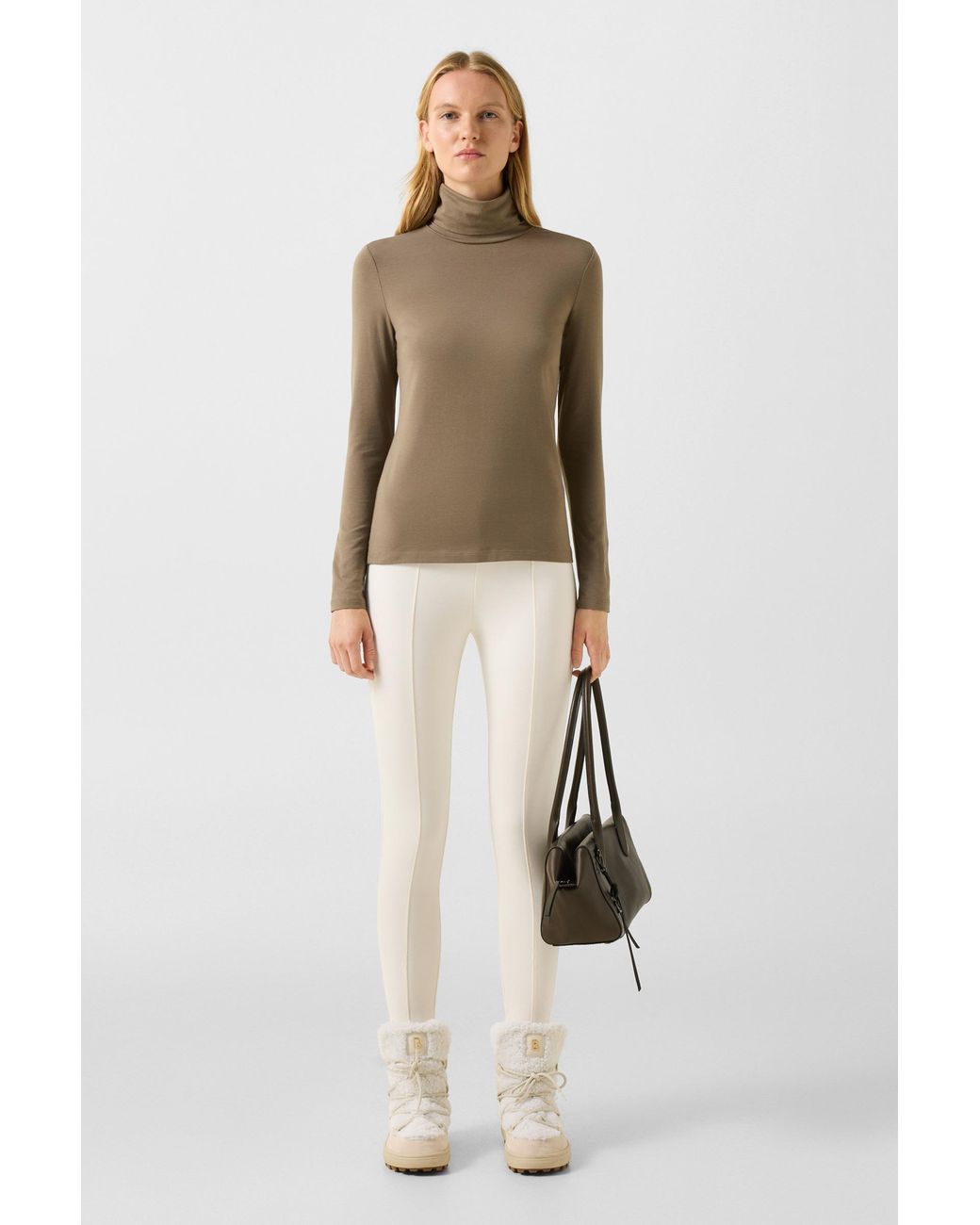 Bogner Gray Katinka Long-Sleeved Top For