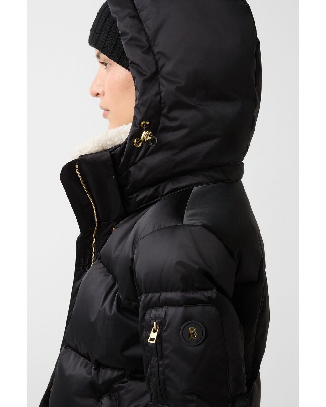 Bogner Black Hella Down Ski Jacket