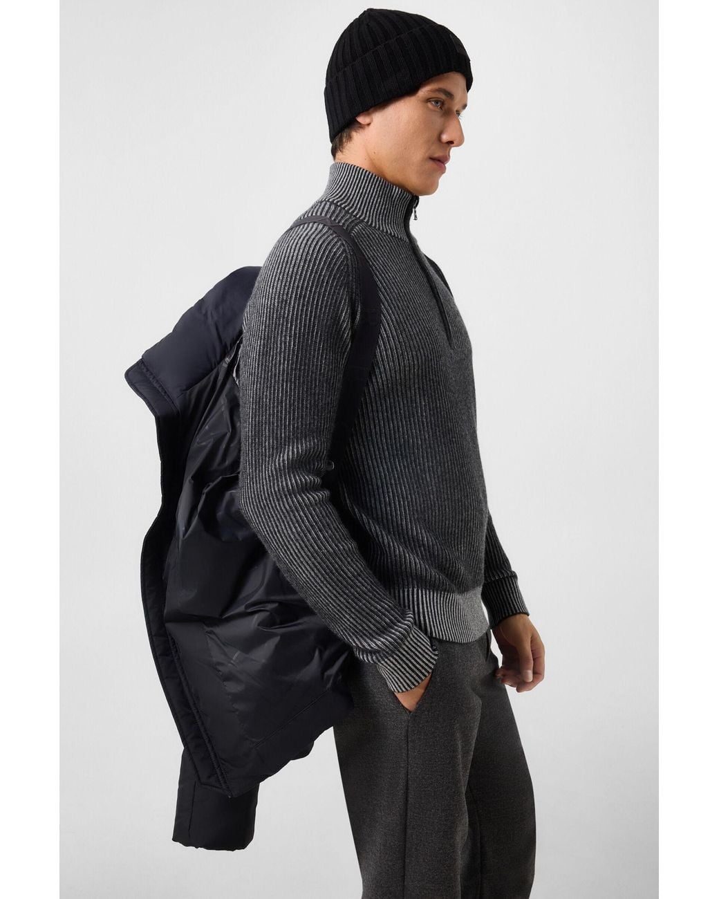 Bogner Black Jamy Down Jacket for men