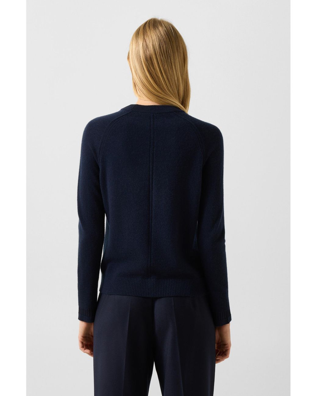 Bogner Blue Vanessa Pure New Wool And Cashmere Jumper