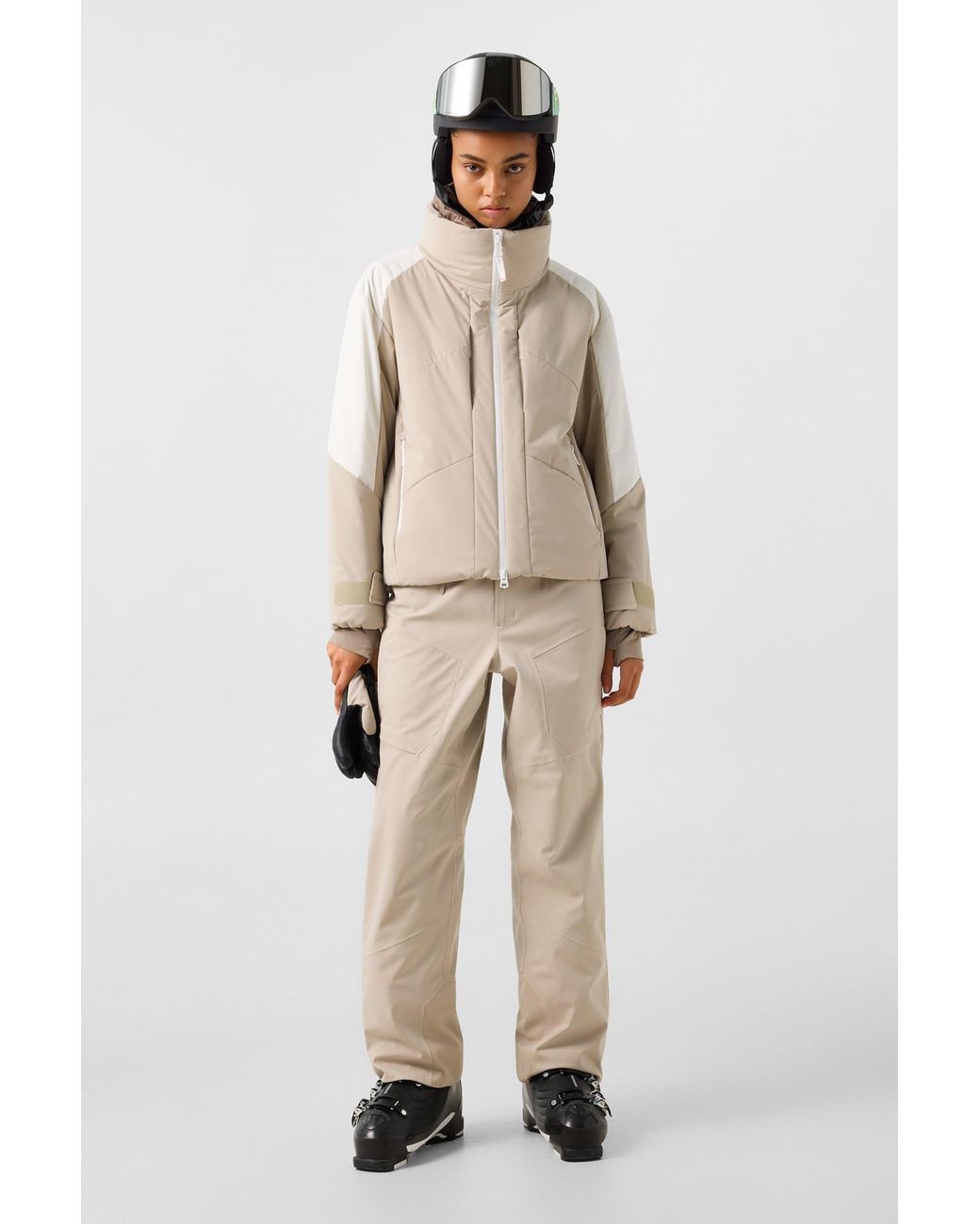 Bogner Fire + Ice Natural Sasha Ski Jacket For