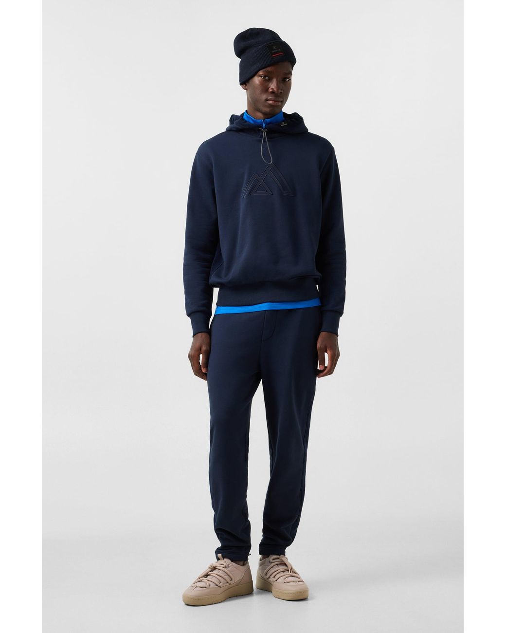 Bogner Fire + Ice Blue Pedro Cotton Sweatpants for men