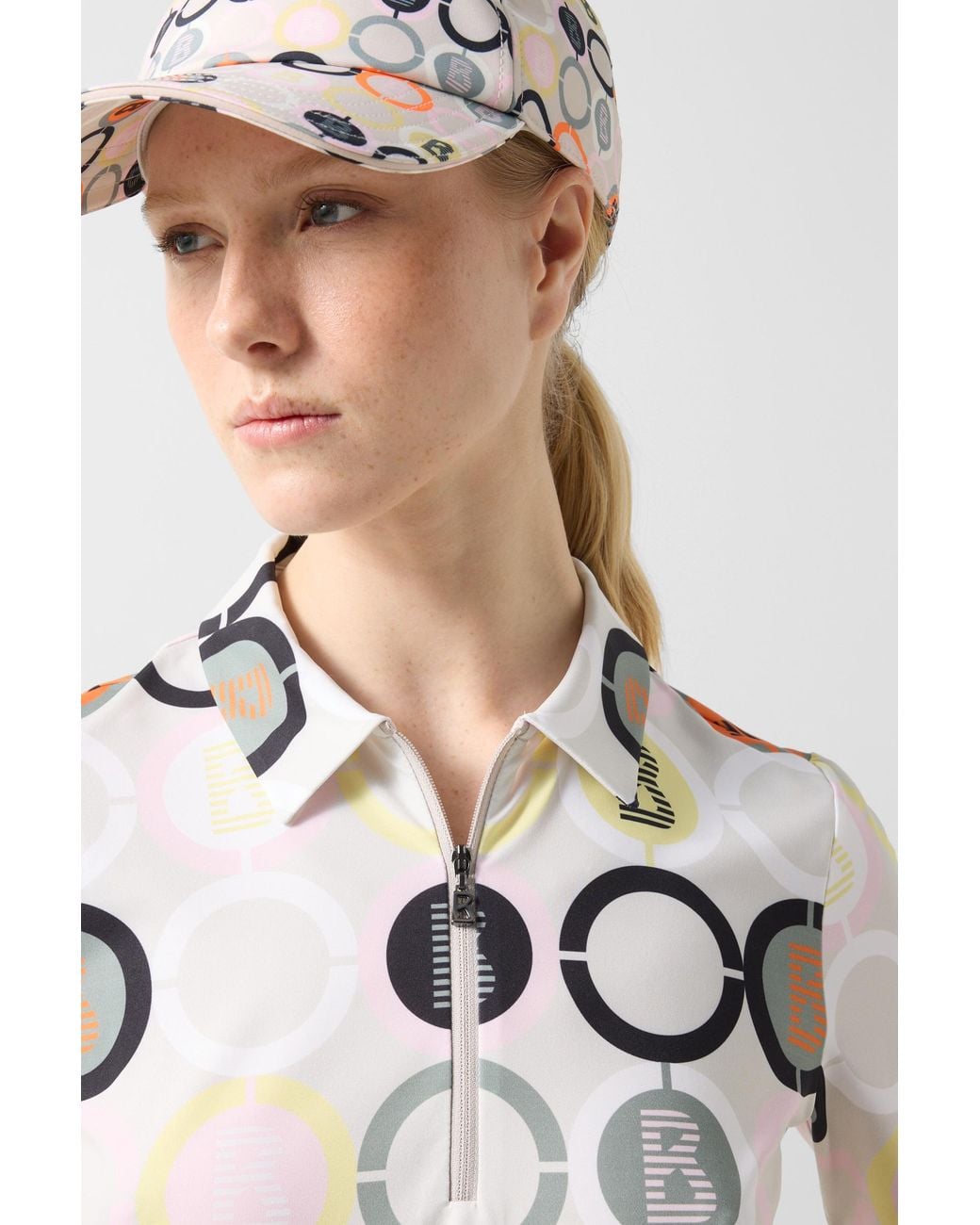 Bogner Multicolor Taya Functional Short-sleeved Top