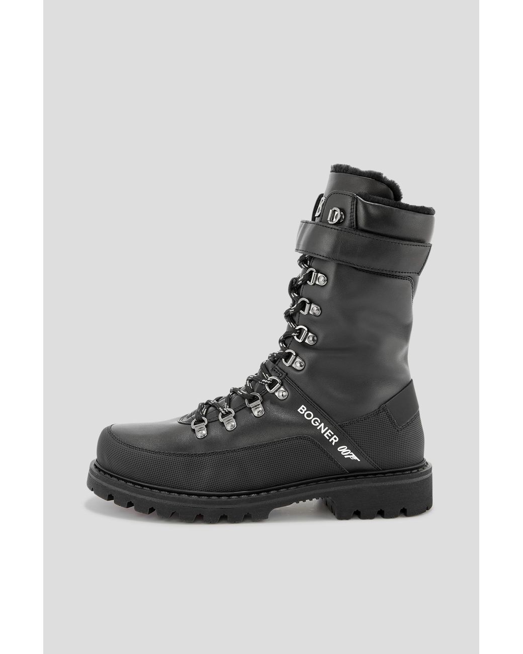 Bogner Helsinki Boots With Spikes in Black for Men Lyst