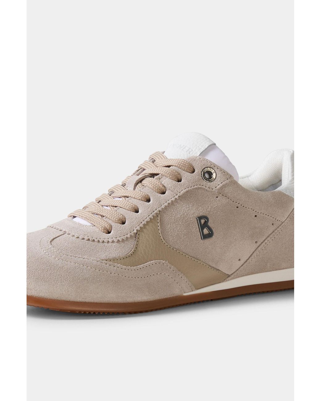 Bogner White Monza Trainers for men