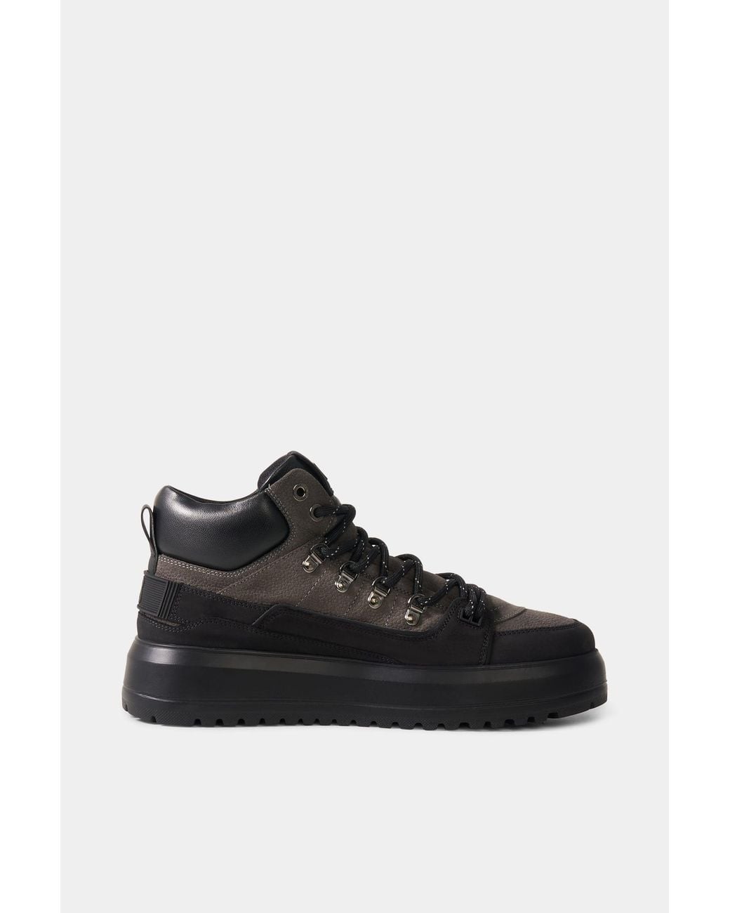 Bogner Black Antwerp High-top Trainers for men