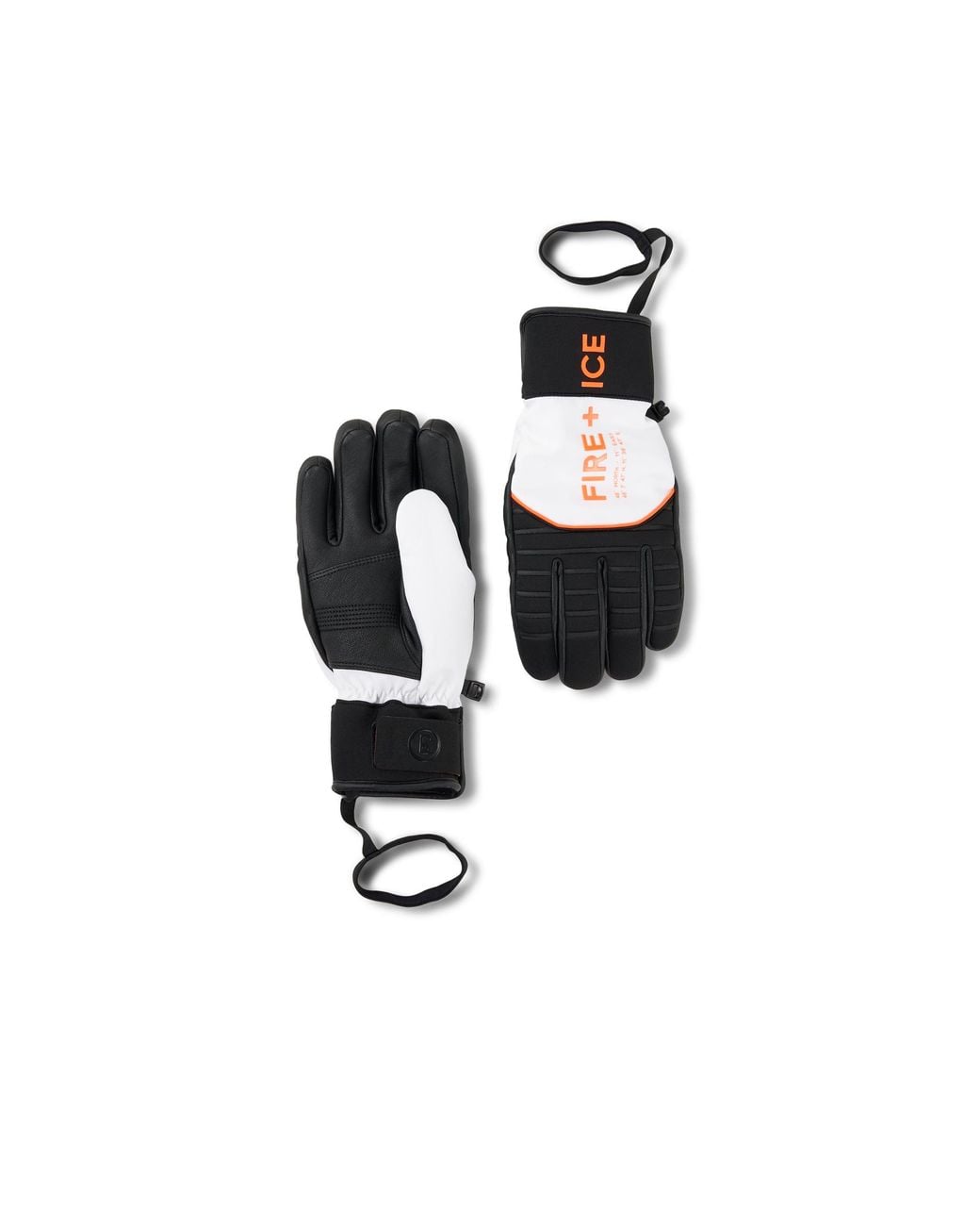Bogner Fire + Ice Black Erko Gloves For for men