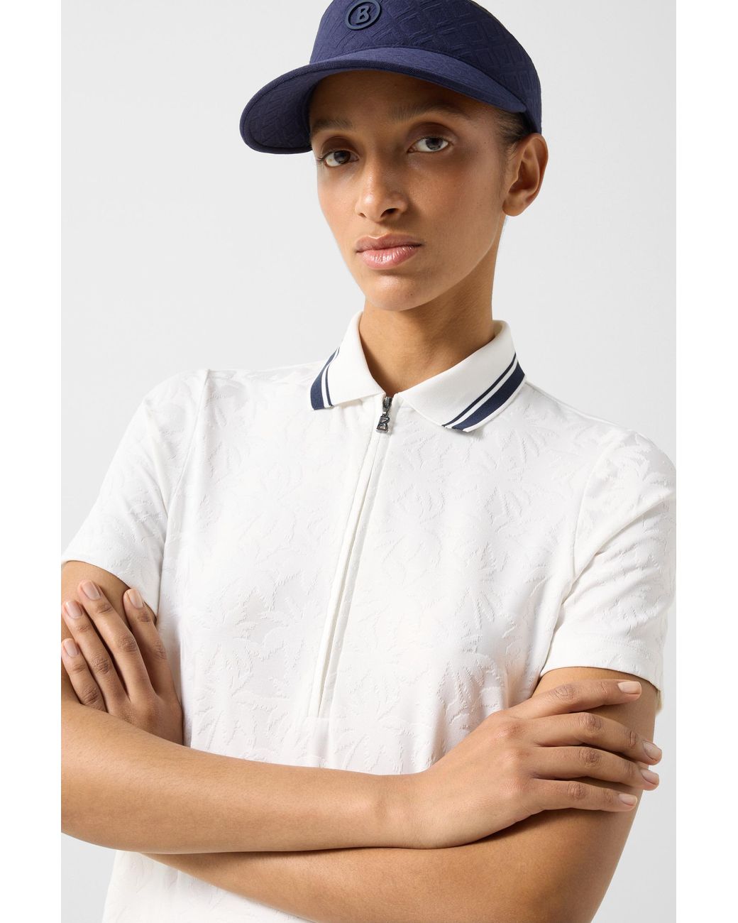 Bogner White Pina Jersey Dress