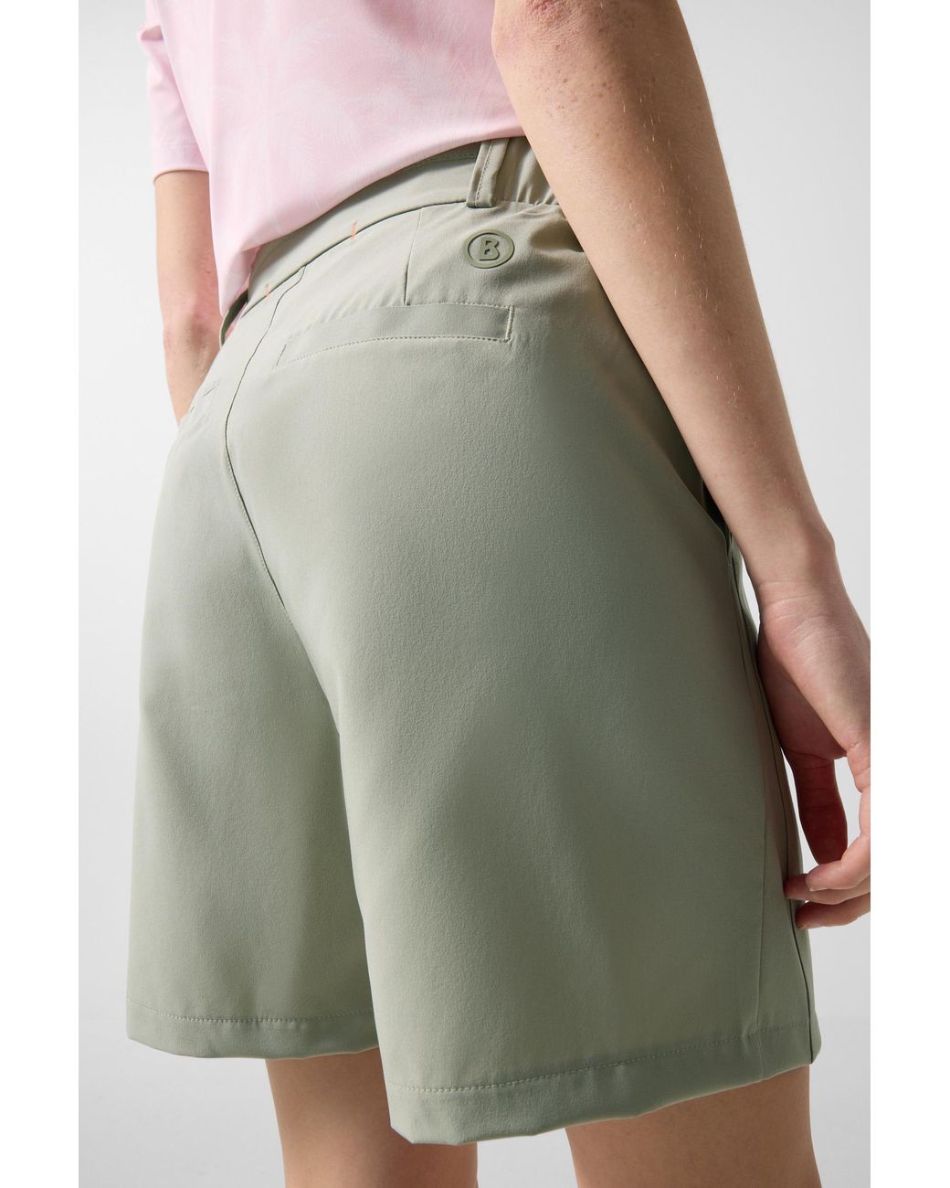 Bogner Green Kary Functional Shorts For