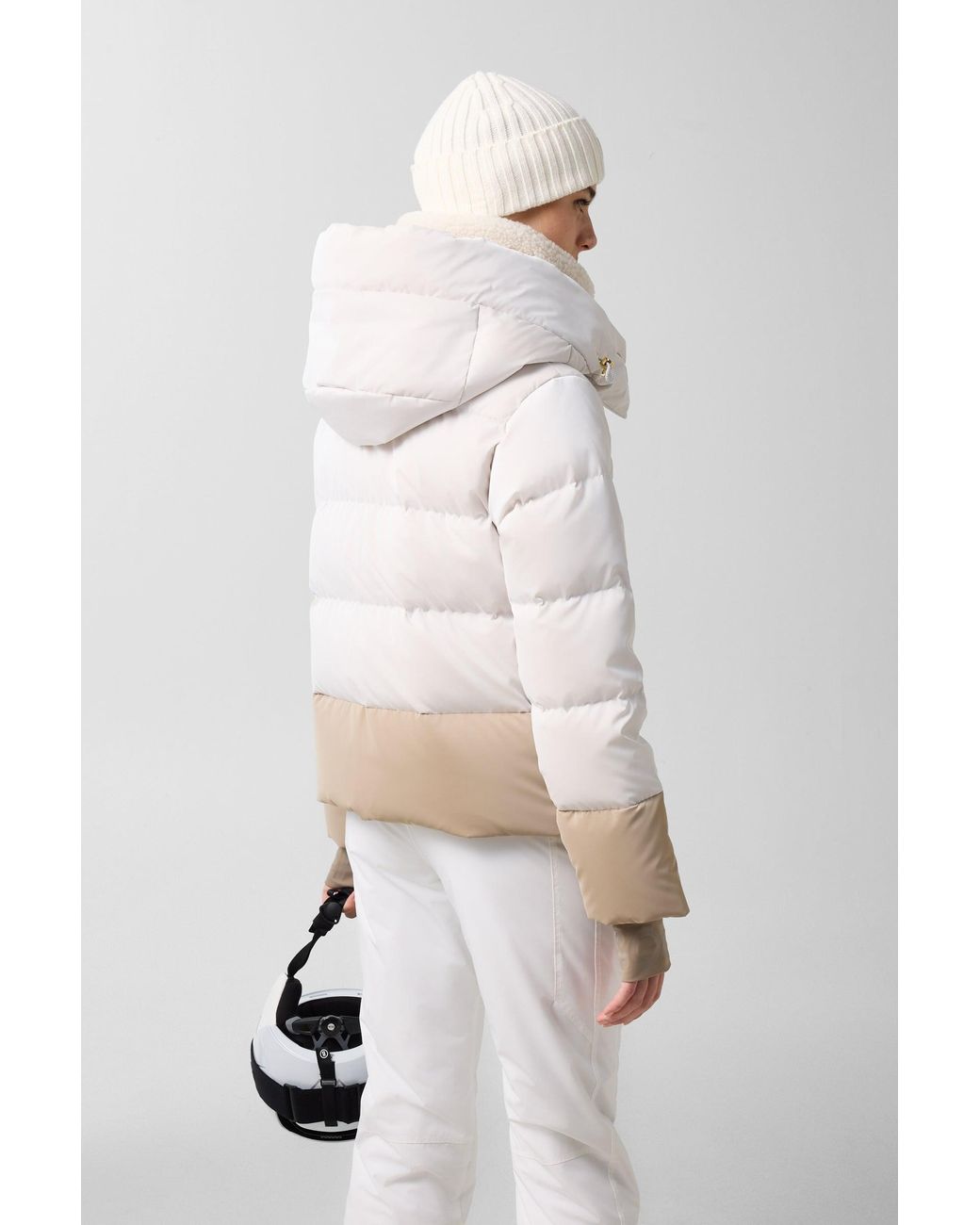 Bogner Natural Naia Down Ski Jacket For