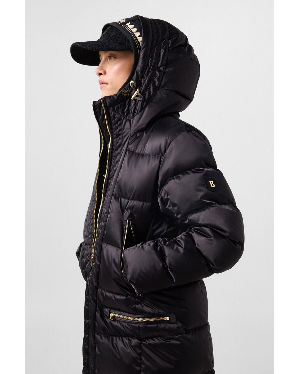 Bogner Black Suna Down Coat