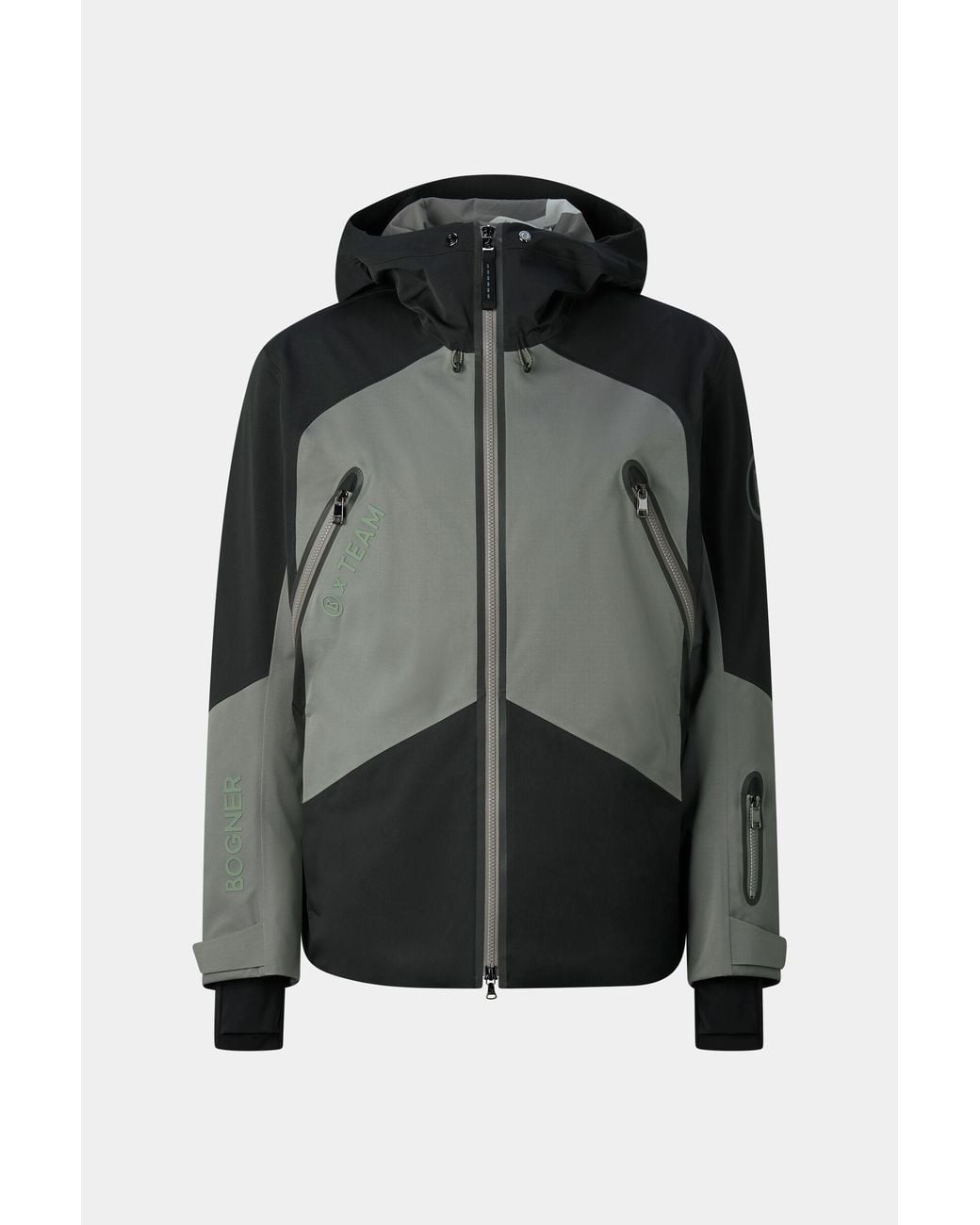 Bogner Gray Jasper Ski Jacket for men