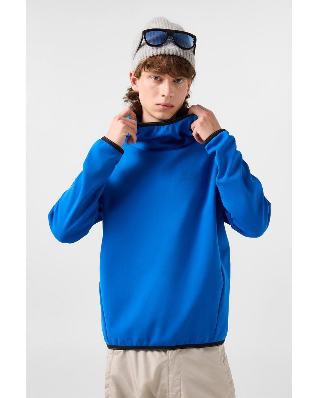 Bogner Fire + Ice Blue Gian Hoodie for men
