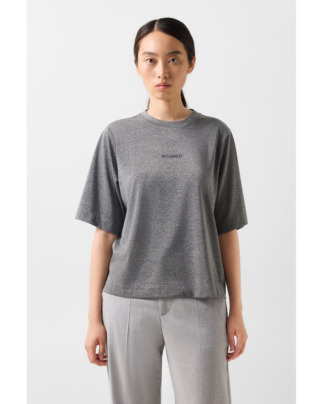 Bogner Gray Dorothy Jersey T-Shirt For