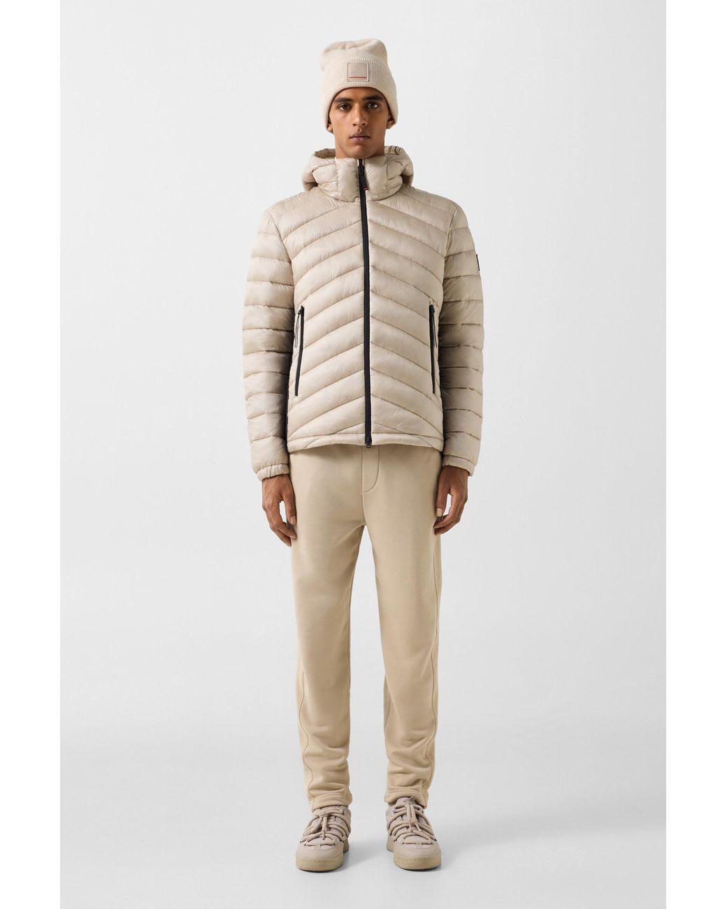 Bogner Fire + Ice Natural Elvis Quilted Jacket for men