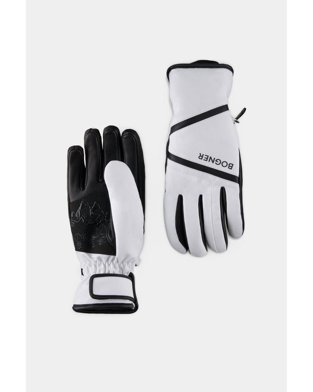 Bogner Black Gloves Hilla For