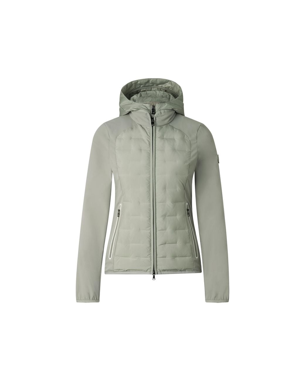 Bogner Gray Hybrid Jacket Irma