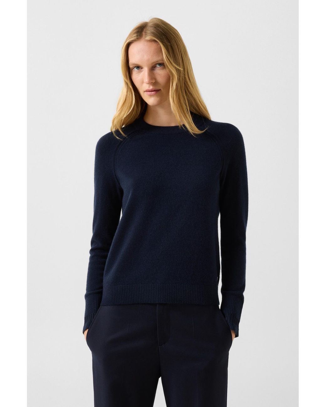 Bogner Blue Vanessa Pure New Wool And Cashmere Jumper