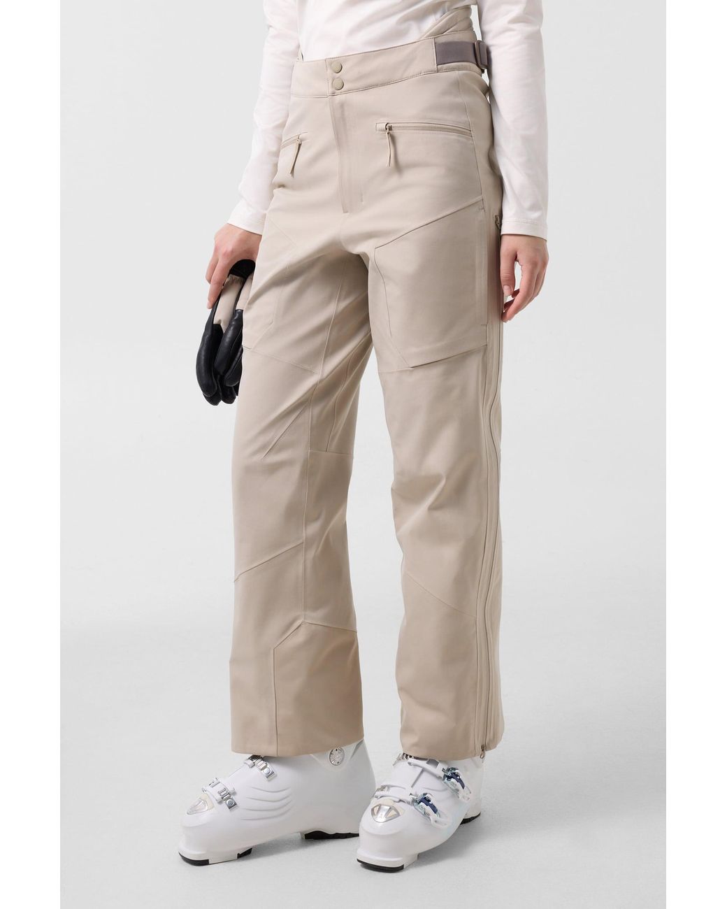 Bogner Fire + Ice Gray Taina Ski Trousers For