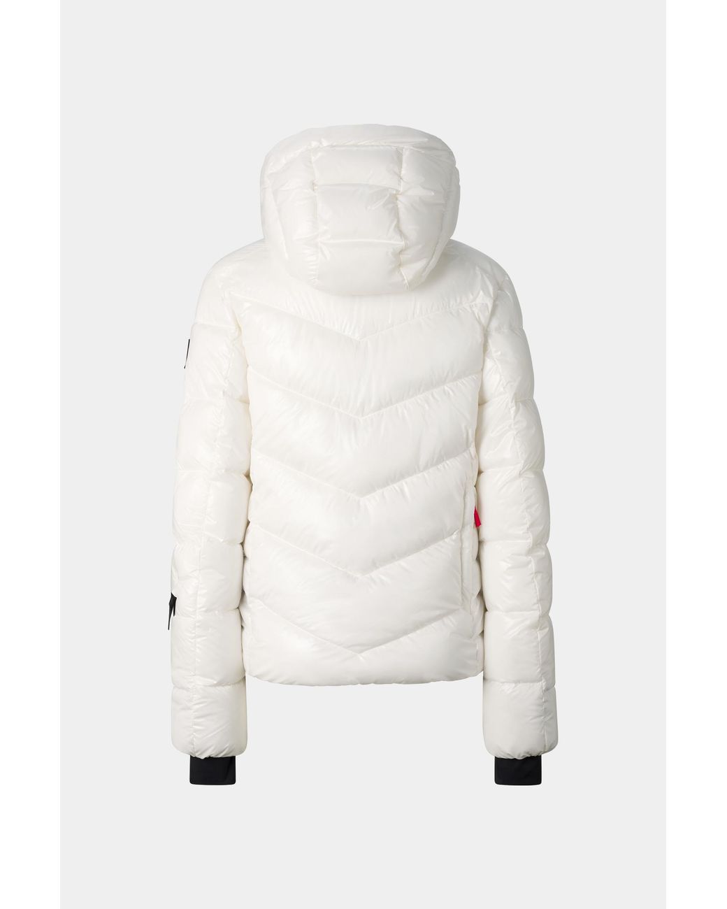 Bogner Fire + Ice White Saelly Ski Jacket For